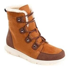 Journee Collection Women's Laynee Cold Weather Boots Camel Size 9